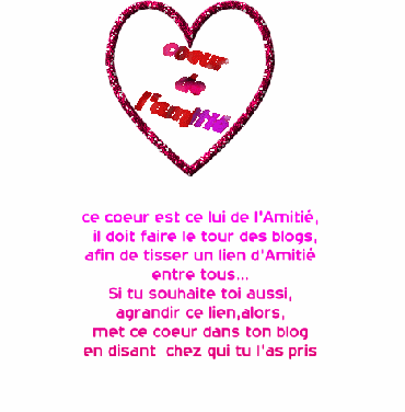 l'amiti&eacute;