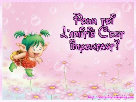 l'amiti&eacute;